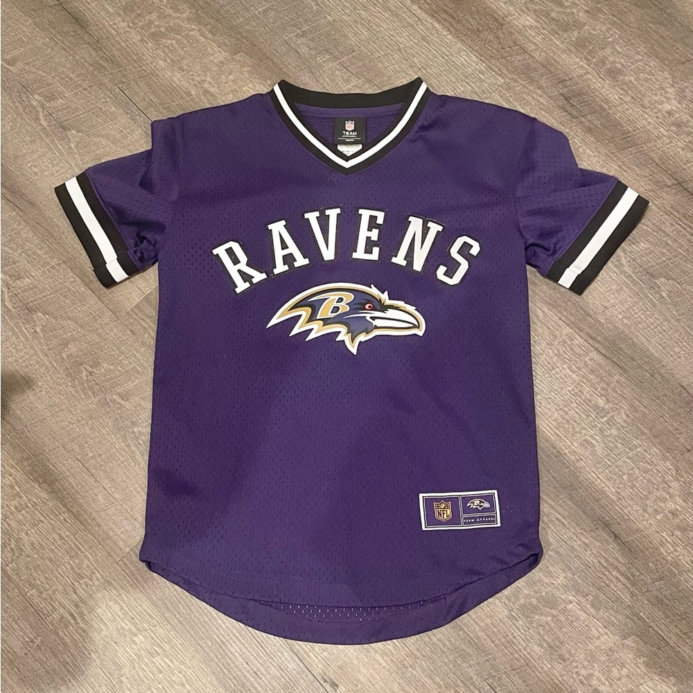 NFL Baltimore, Ravens purple football jersey top 10-12